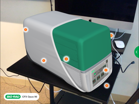 Bio-Rad AR iPad screenshot 1 - Medical app