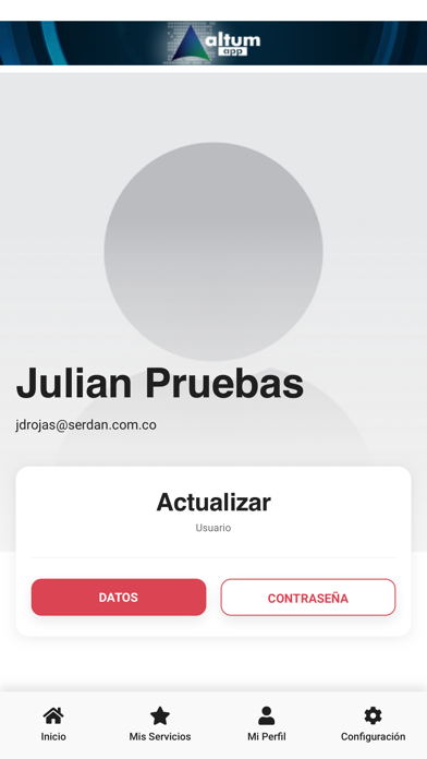 App screenshot
