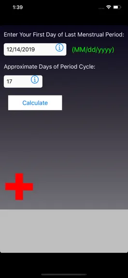 Game screenshot Ovulation Estimator mod apk