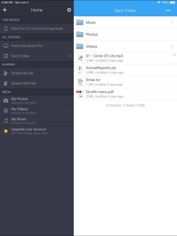 Screenshot #4 pour MyPCBackup