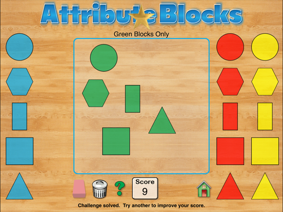 Screenshot #6 pour Hands-On Math Attribute Blocks