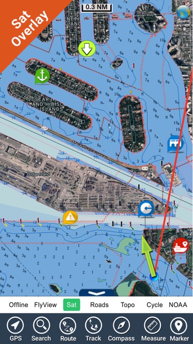 Florida Nautical Charts GPS HD Screenshot