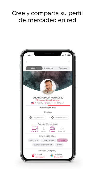 Screenshot #2 pour Unify | App de Mercadeo en Red