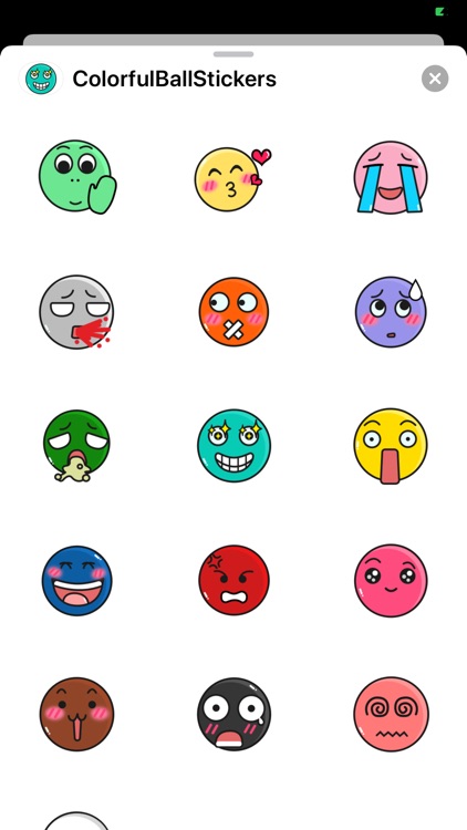 ColorfulBallStickers screenshot-5