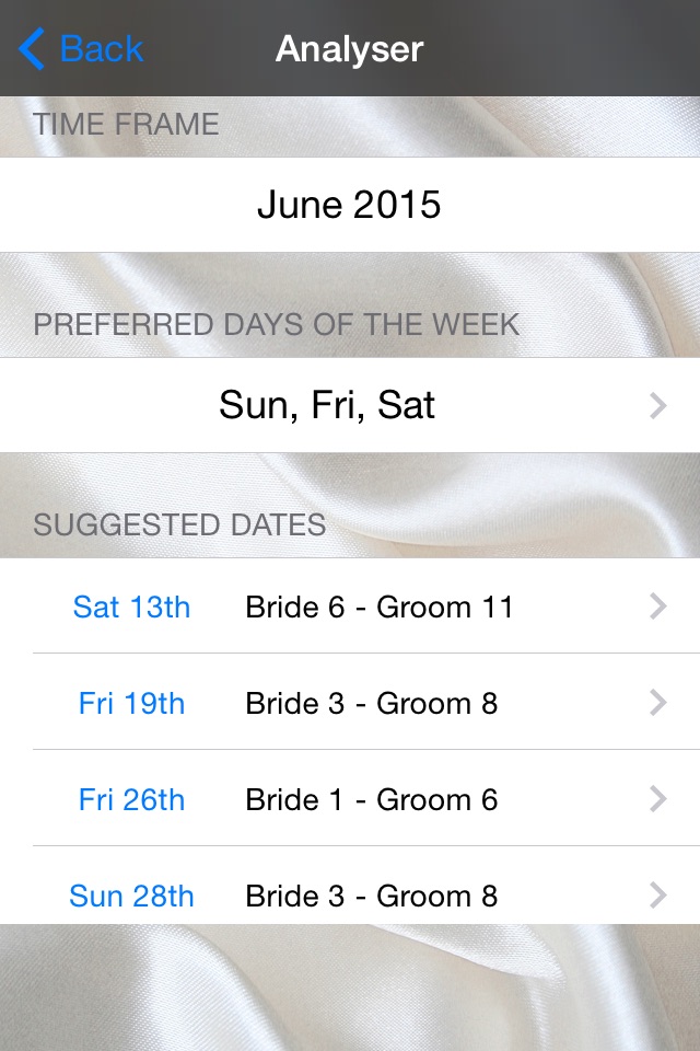 Wedding Date Numerology screenshot 3