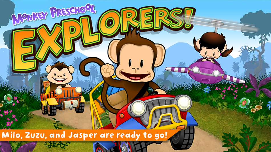 #4. Monkey Preschool Explorers (iOS) Podle: THUP Games