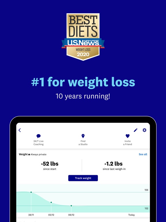 Weight Watchers Mobile screenshot