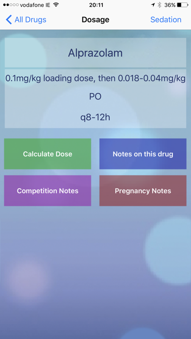 Equine Drugs Screenshot
