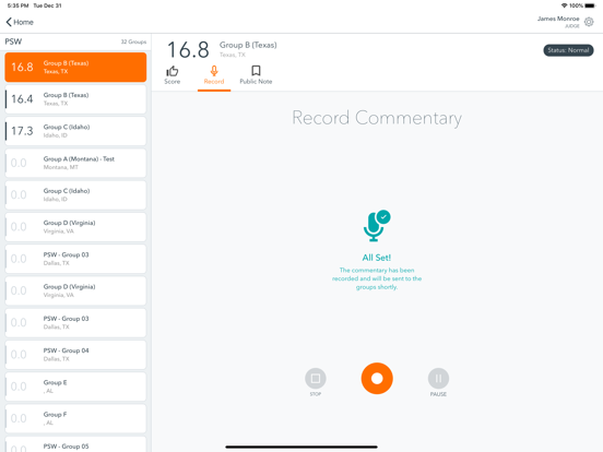 Screenshot #5 pour CompetitionSuite Judge