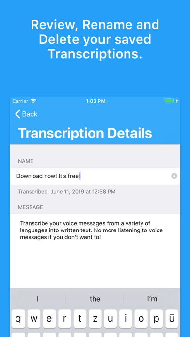 Unvoice screenshot 4