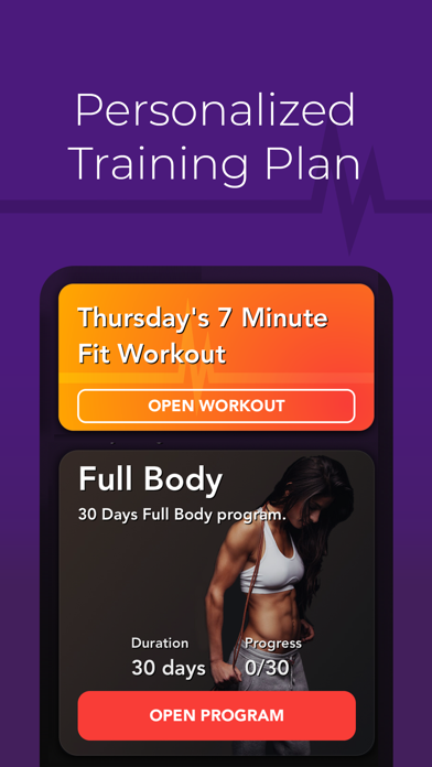FitItUp: Workouts&Food Tracker Screenshot
