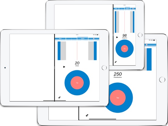 Metronome + - Simple Beats App iPad screenshot 6 - Music app