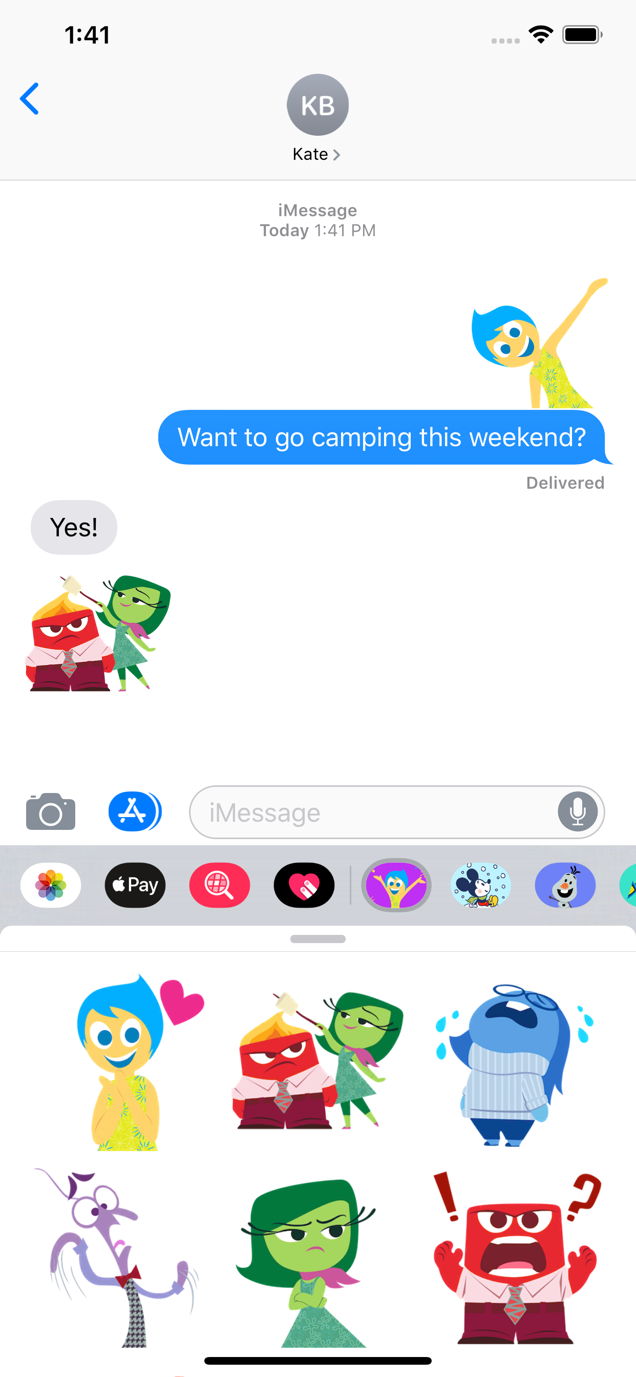 Disney Stickers: Inside Out