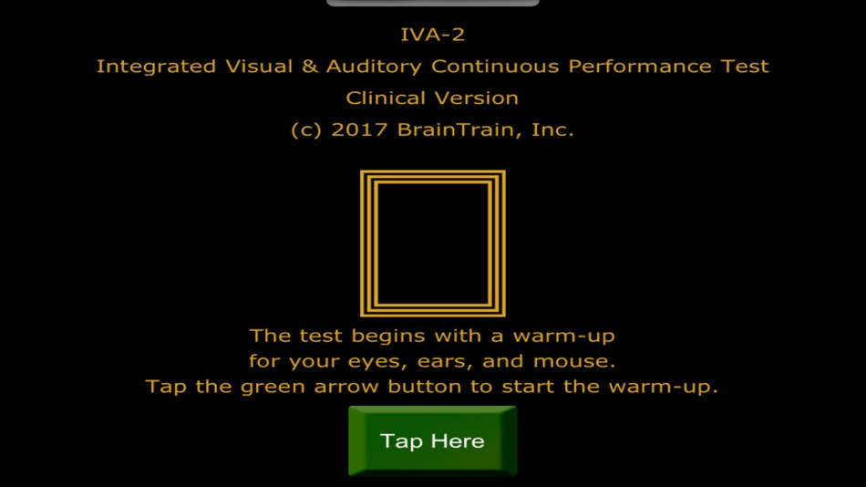 #6. IVA Testing System (iOS) 由: BrainTrain Inc.