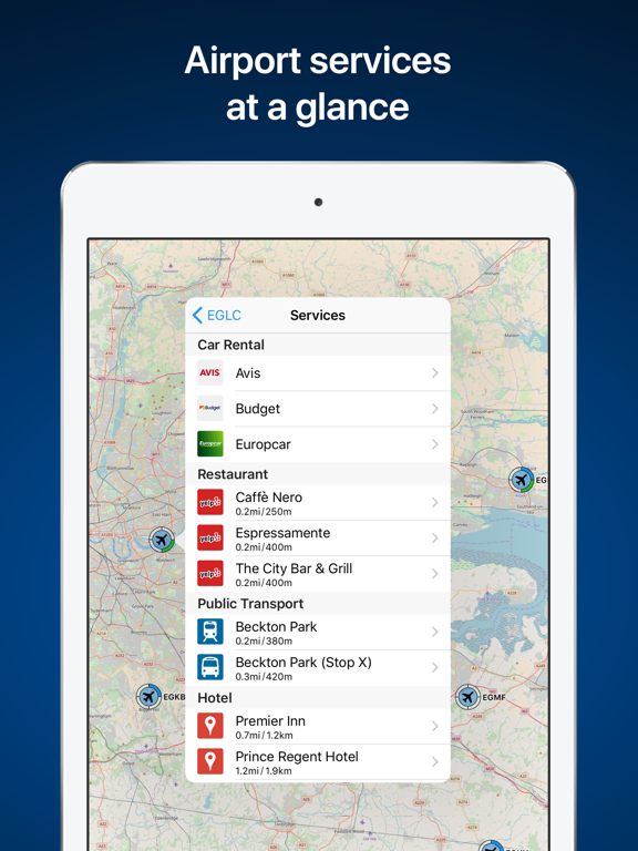 RunwayMap - #1 Pilot Community iPad screenshot 5 - Weather app