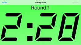 boxing timer iPhone Captures Décran 1