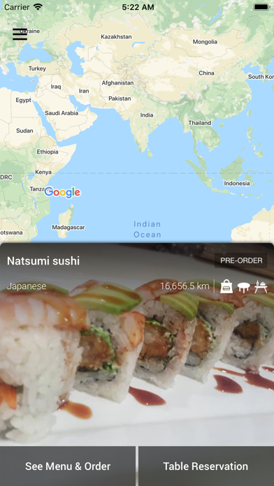 Natsumi sushi Screenshot