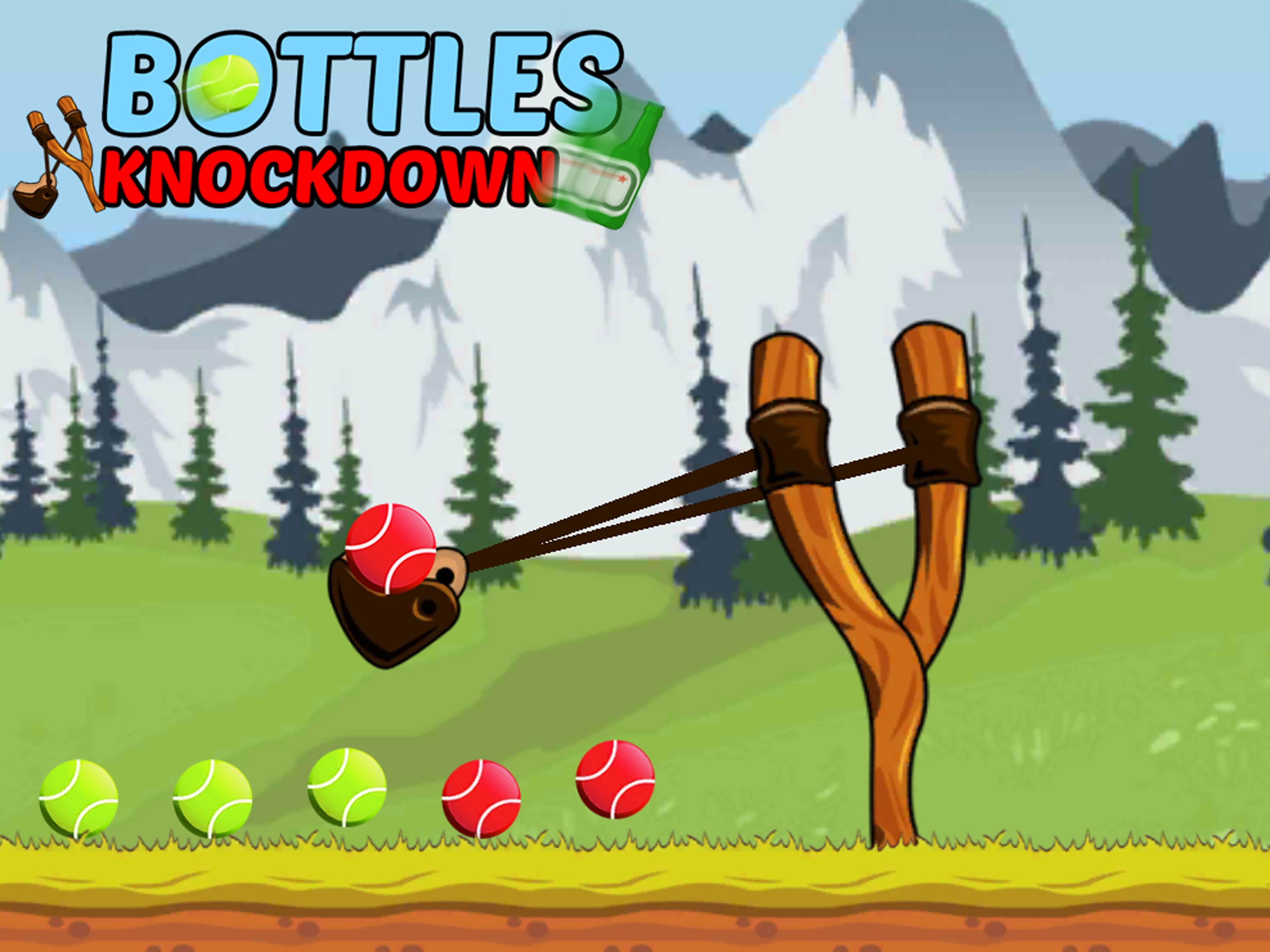 Bottle Shooting Hit Knock Down screenshot 5