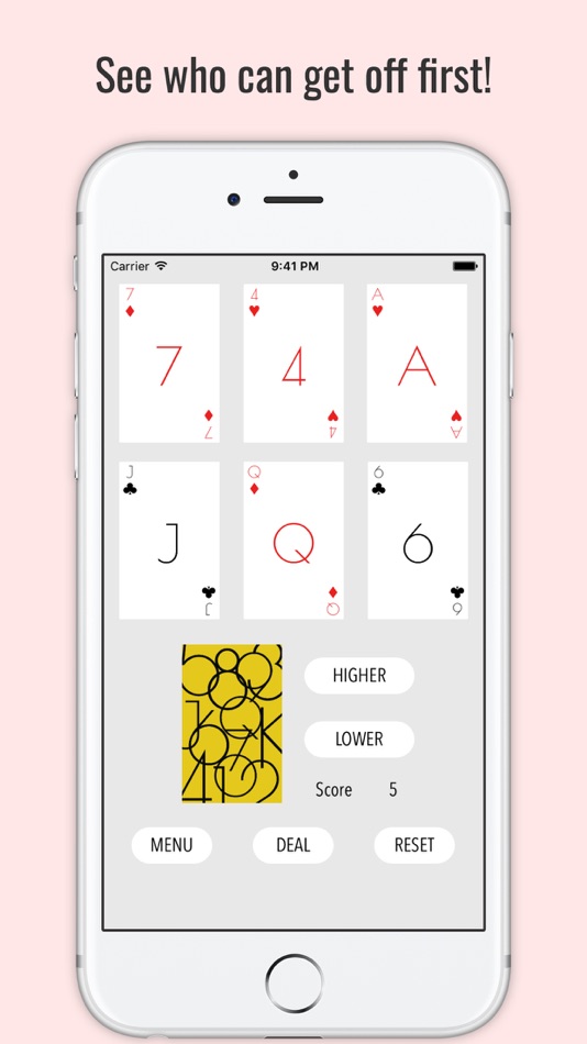 #2. Ride The Bus - Card Game (iOS) Podle: Pat Walsh