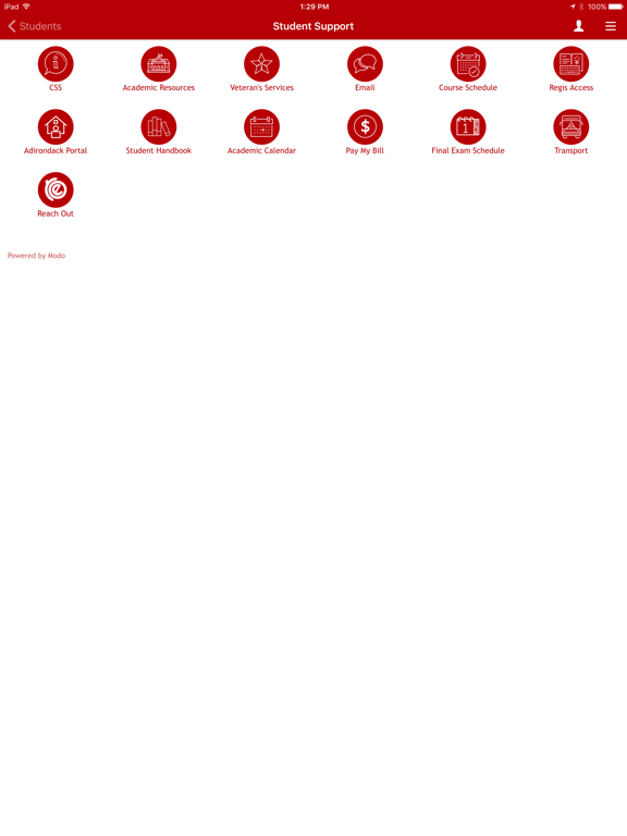Screenshot #5 pour MyRegis, the Regis College app