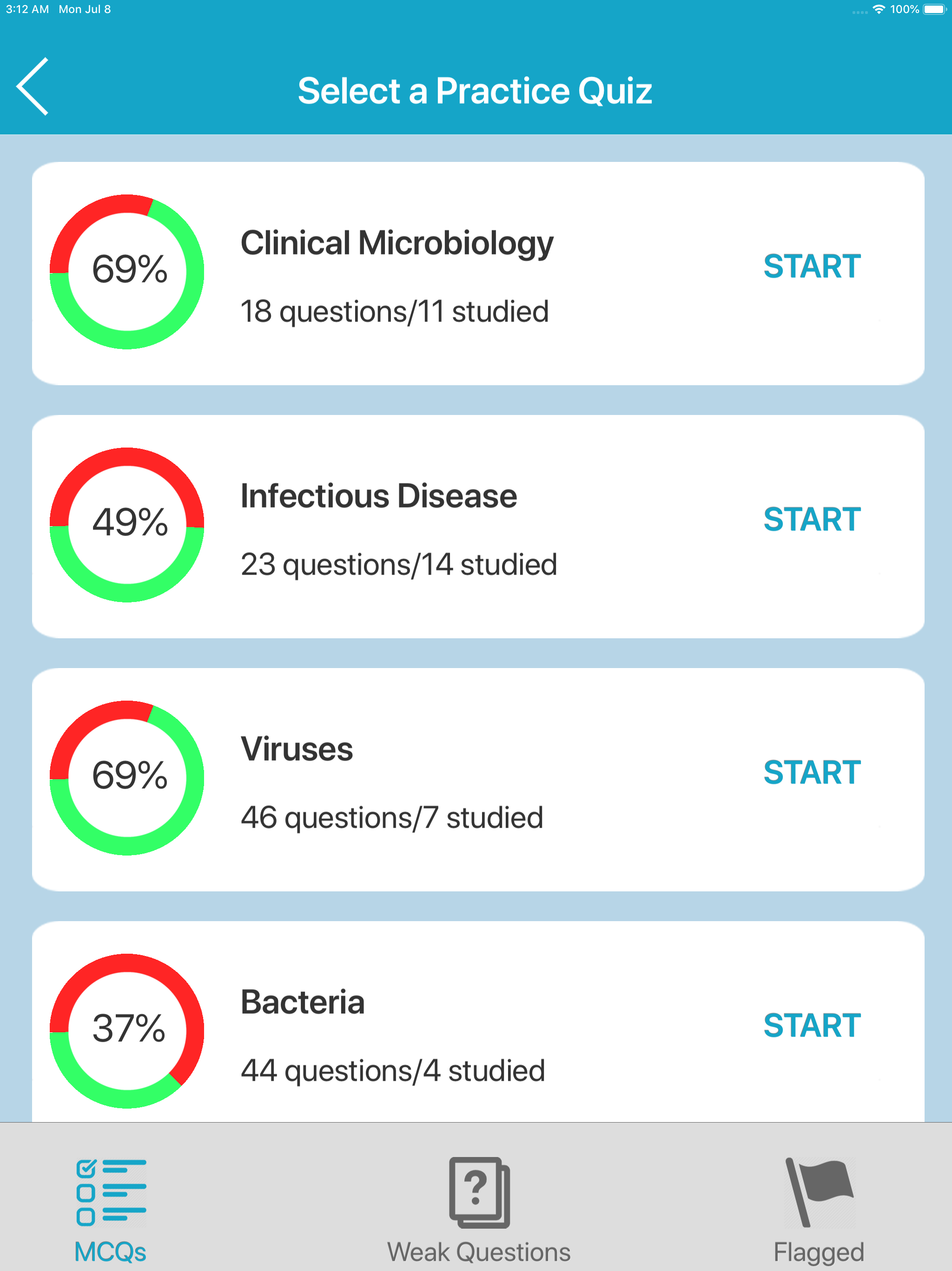Medical Microbiology Quiz