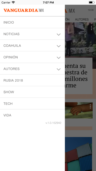 Vanguardia Screenshot