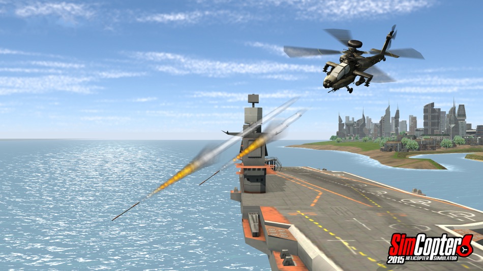 #7. Helicopter Simulator 2015 (iOS) 由: Thetis Consulting