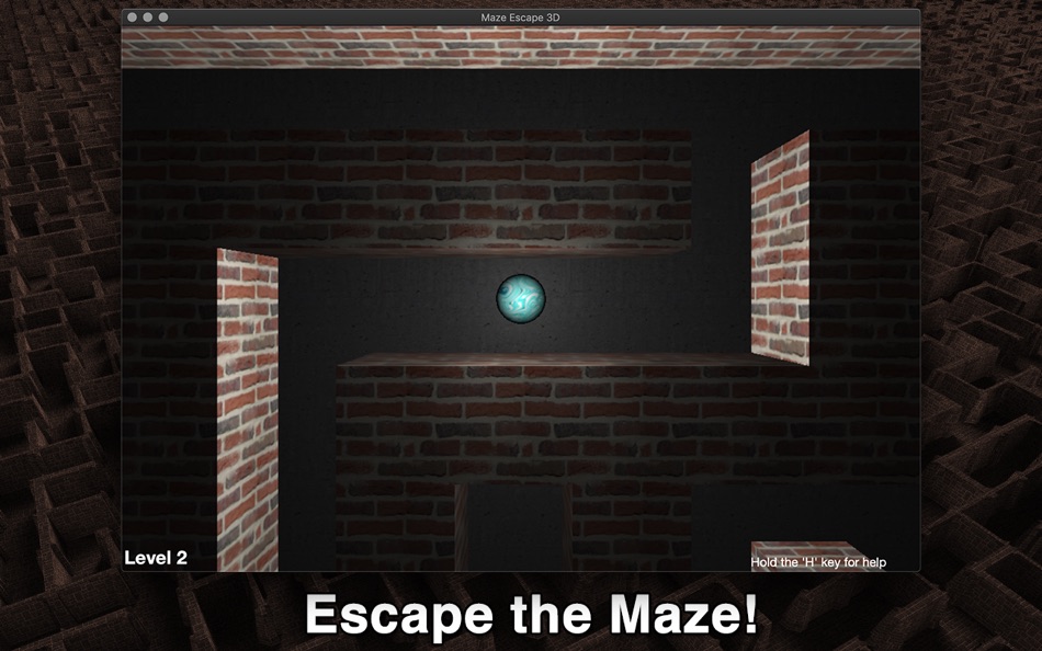 #1. Maze Escape 3D (macOS) 由: Solaz Dazen srl