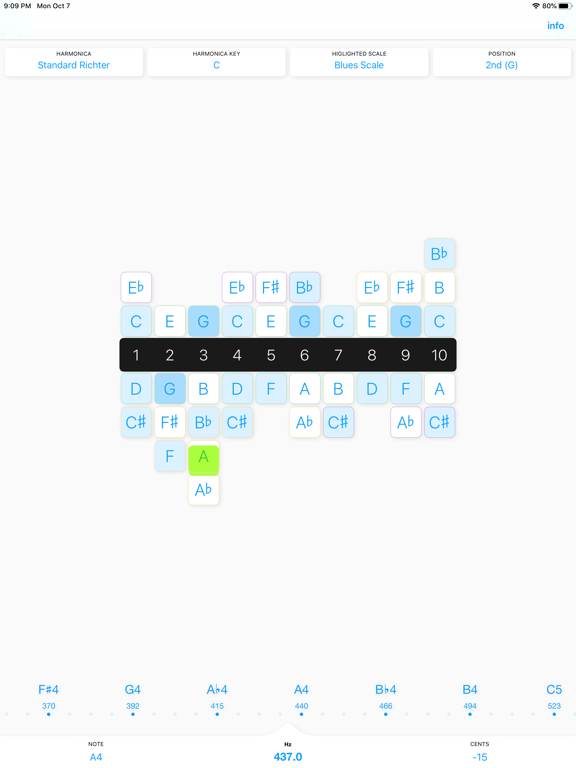 Screenshot #5 pour Blue Harmonica