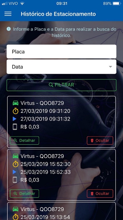 Nova Zona Azul Valadares
