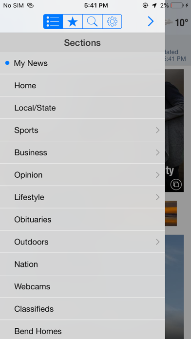 Screenshot #3 pour The Bulletin App