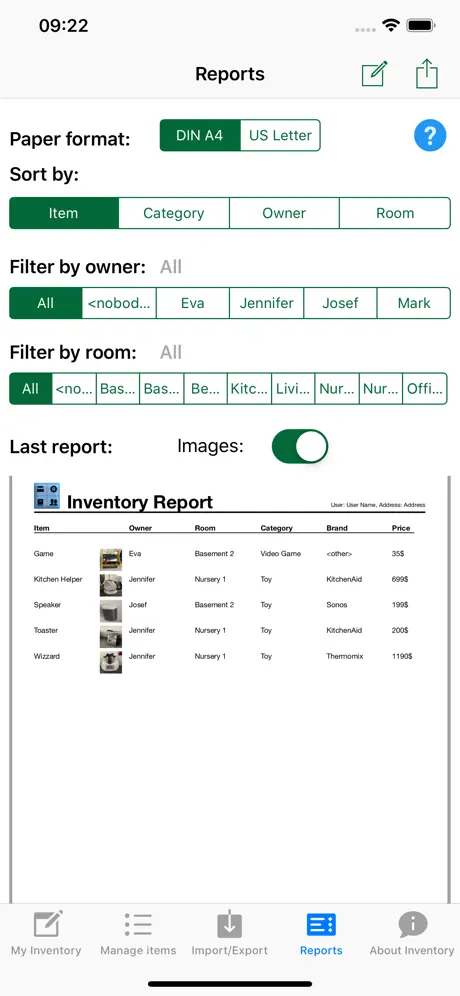InventoryApp by MD