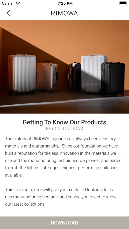 #2. R-cademy (iOS) 由: Rimowa GmbH