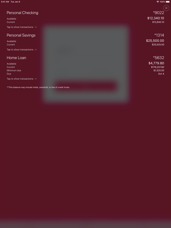 Screenshot #4 pour IU Credit Union Mobile Banking