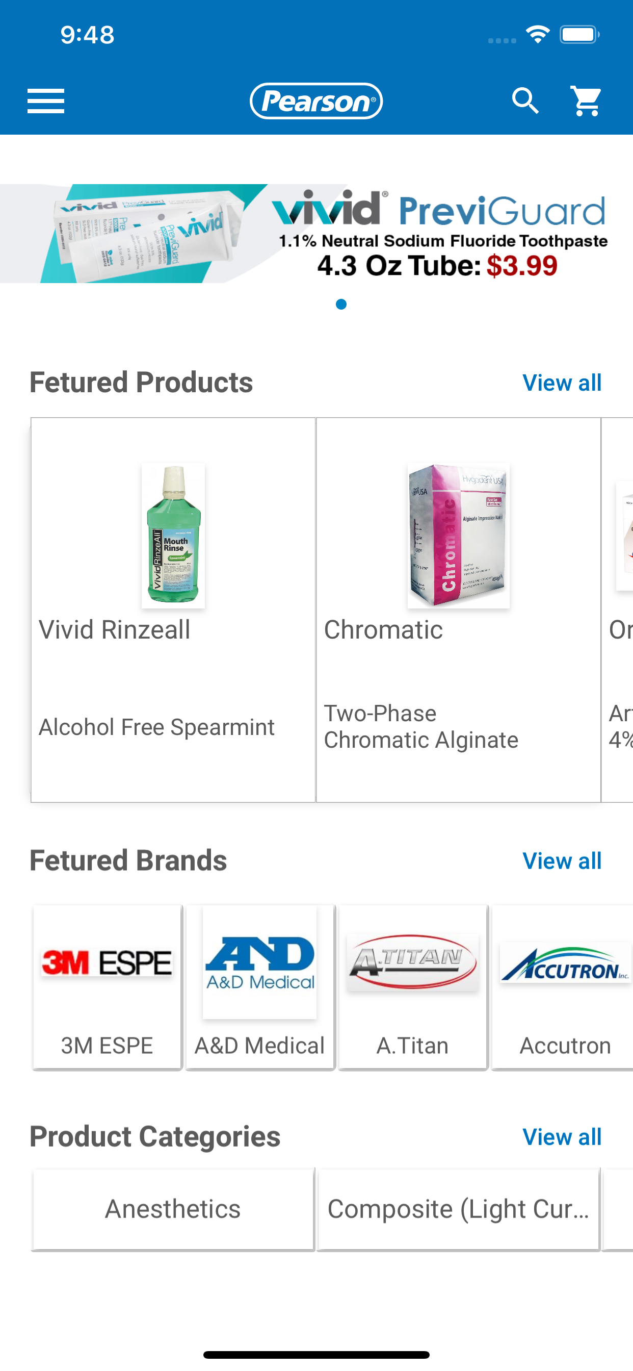Pearson Dental Supply Mobile screenshot 3