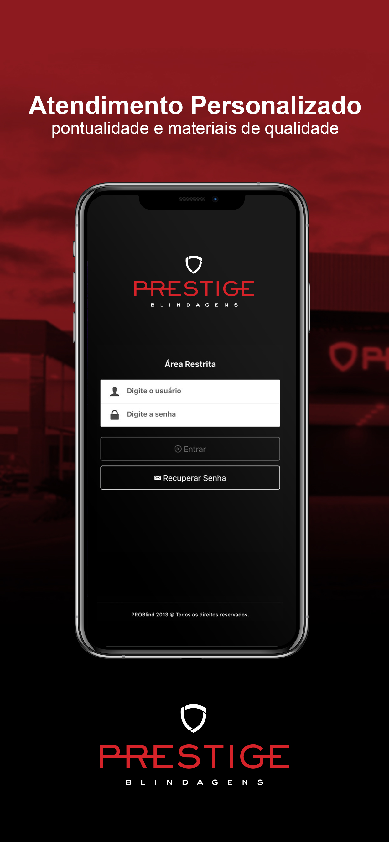 PRESTIGE BLINDAGENS