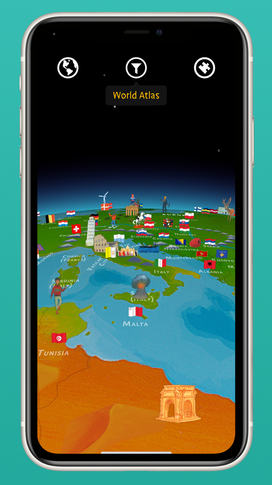 #1. Barefoot World Atlas (iOS) 由: Barefoot Books Inc.