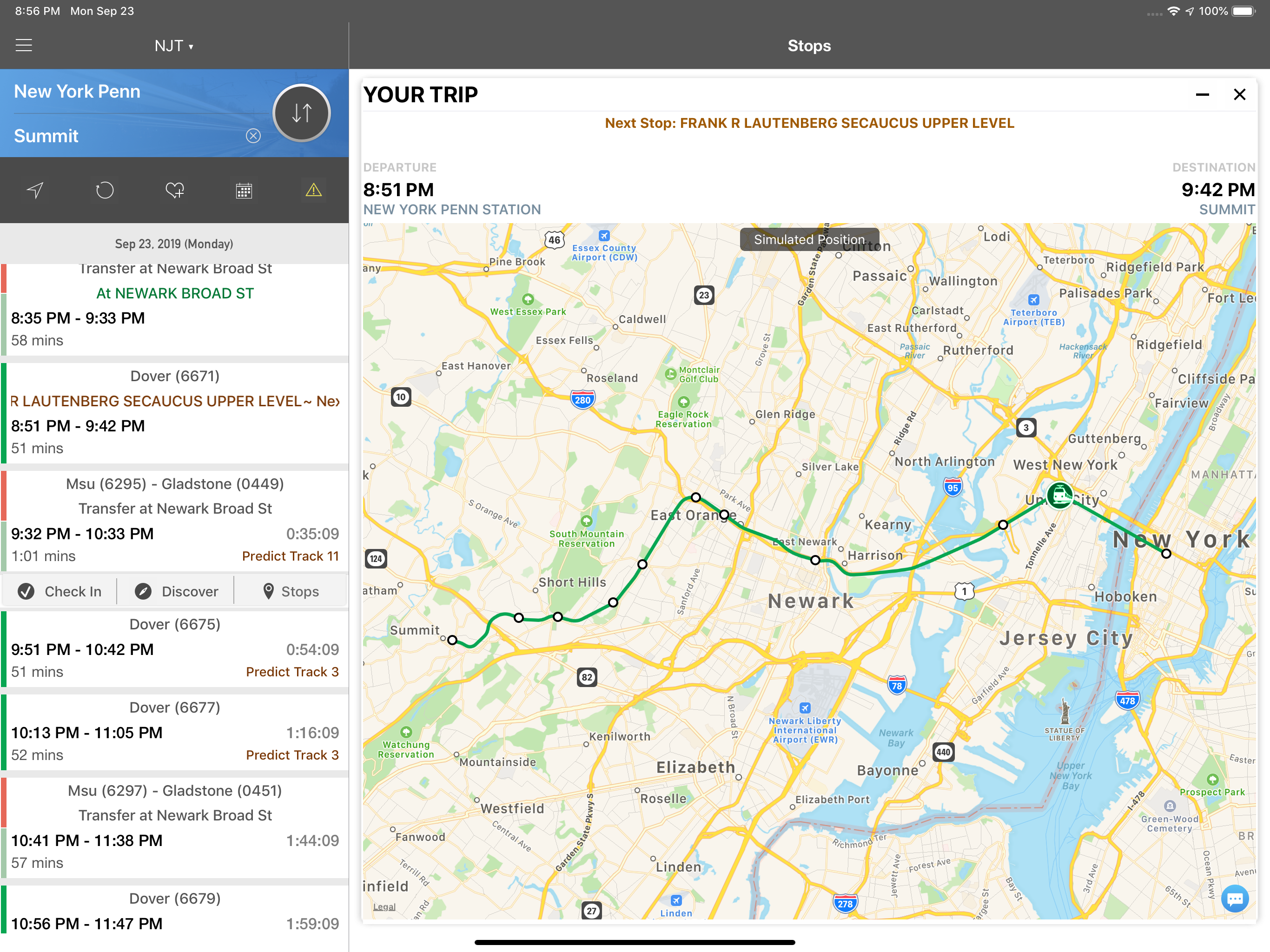 onTime : NJT, Light Rail, Bus