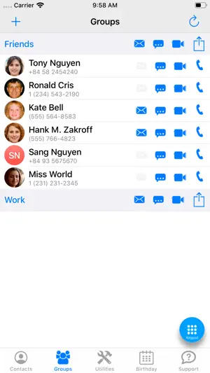 Edit Contact Pro screenshot 2