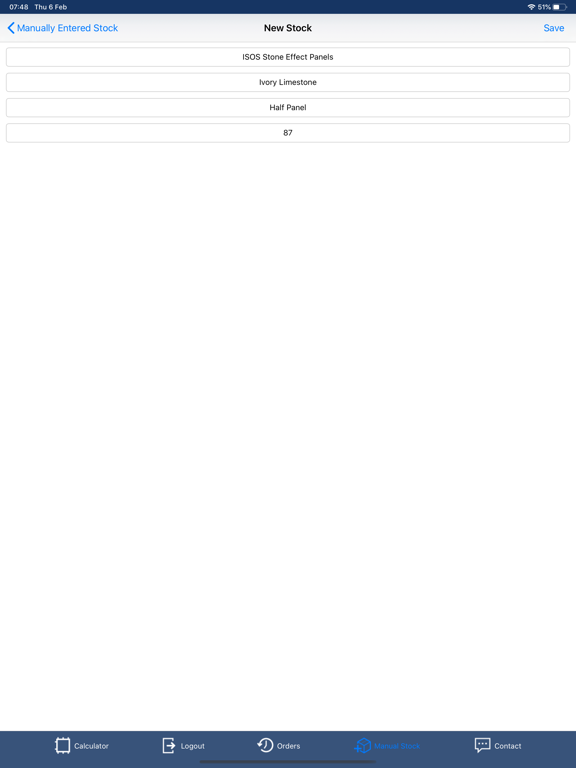 Grumpy Joes Floor Calculator iPad screenshot