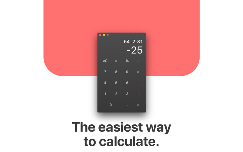 floating calculator iphone screenshot 1