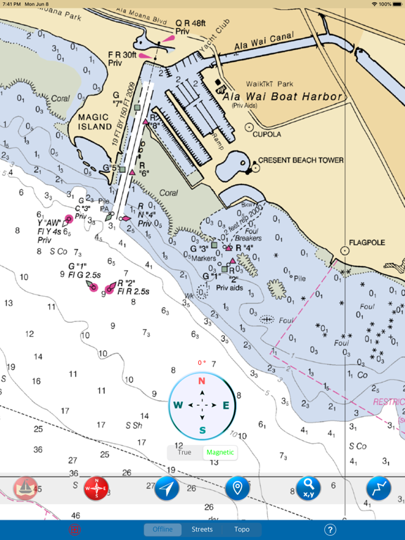 Screenshot #6 pour HAWAII ISLANDS – Marine Map