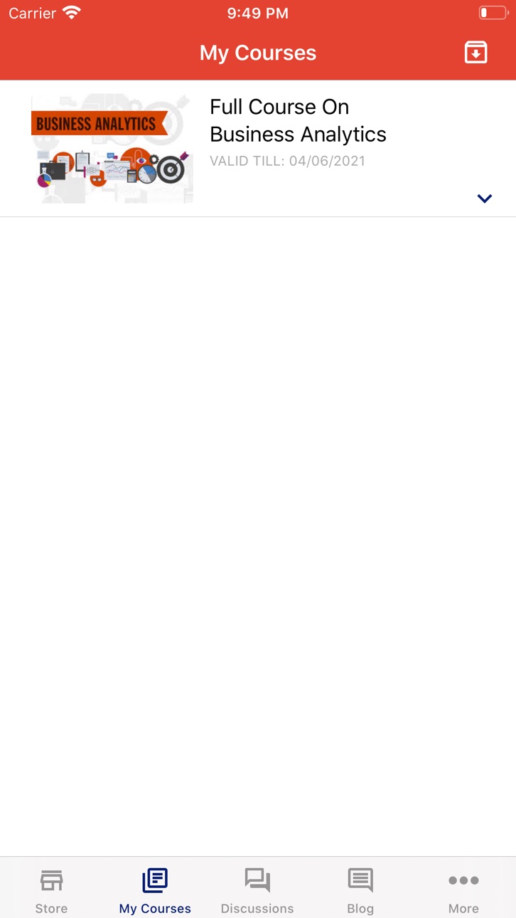 iPhone screenshot