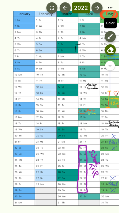 Stift: Calendar for Tabletsのおすすめ画像3