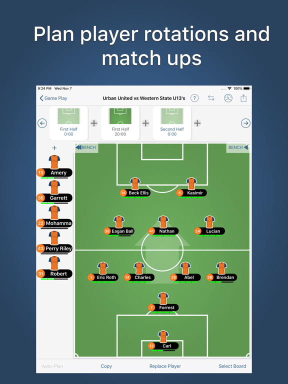 Screenshot #6 pour Great Coach Soccer