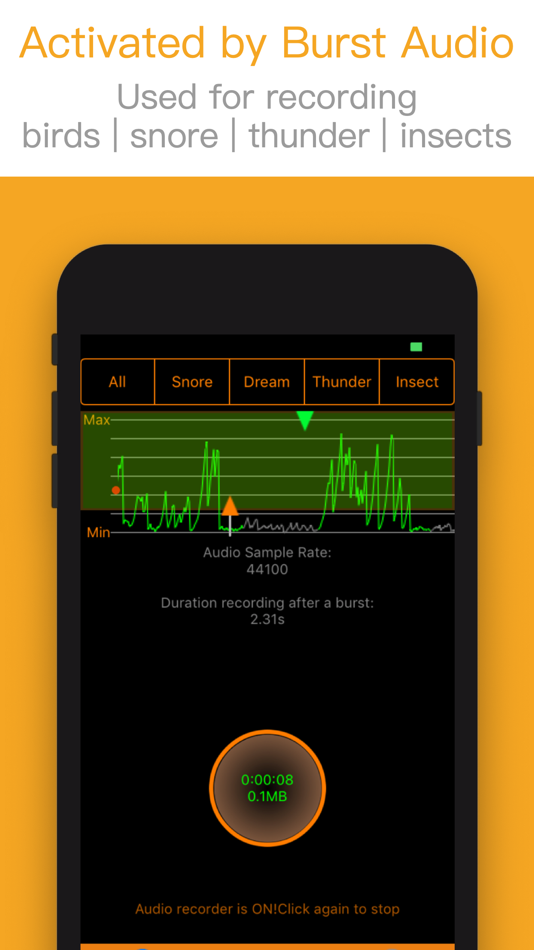 Burst Audio Recorder - 1.6.0 - (iOS)