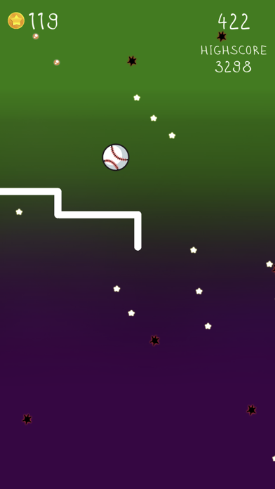 Screenshot #2 pour Tap Stairs Bounce Ball Forever