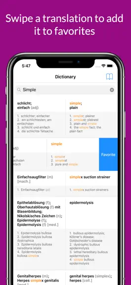 Game screenshot German-English Dictionary Pro hack