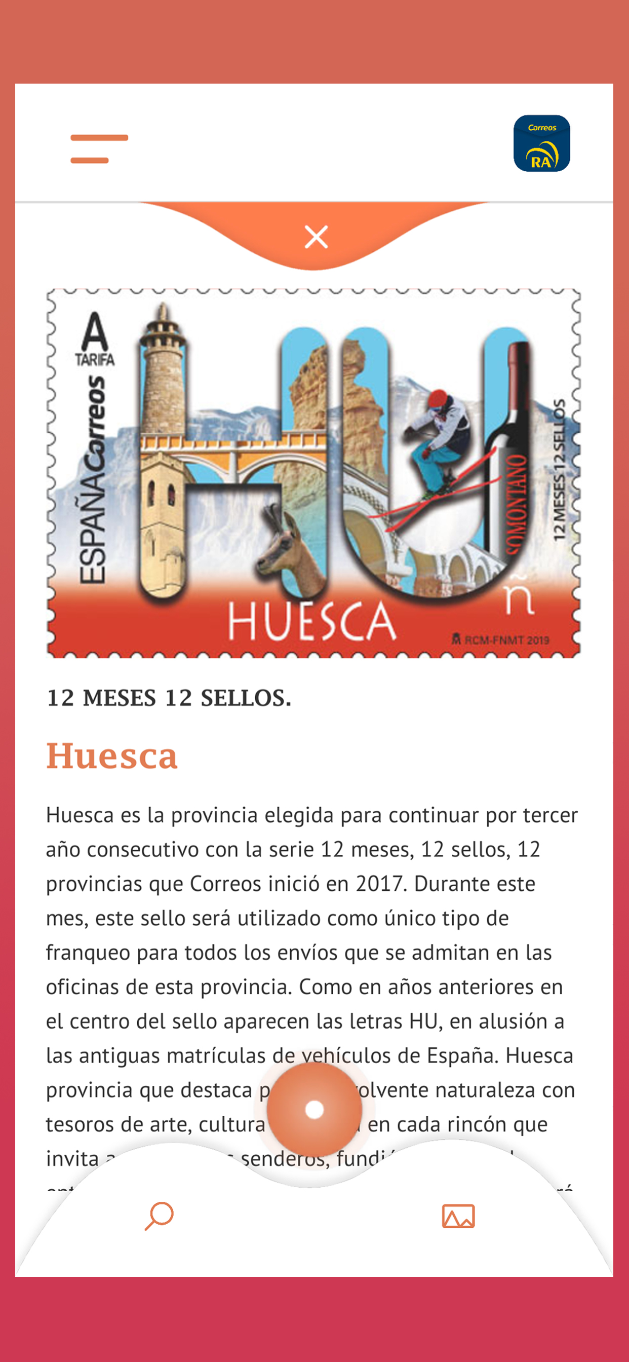 Sellos RA Correos