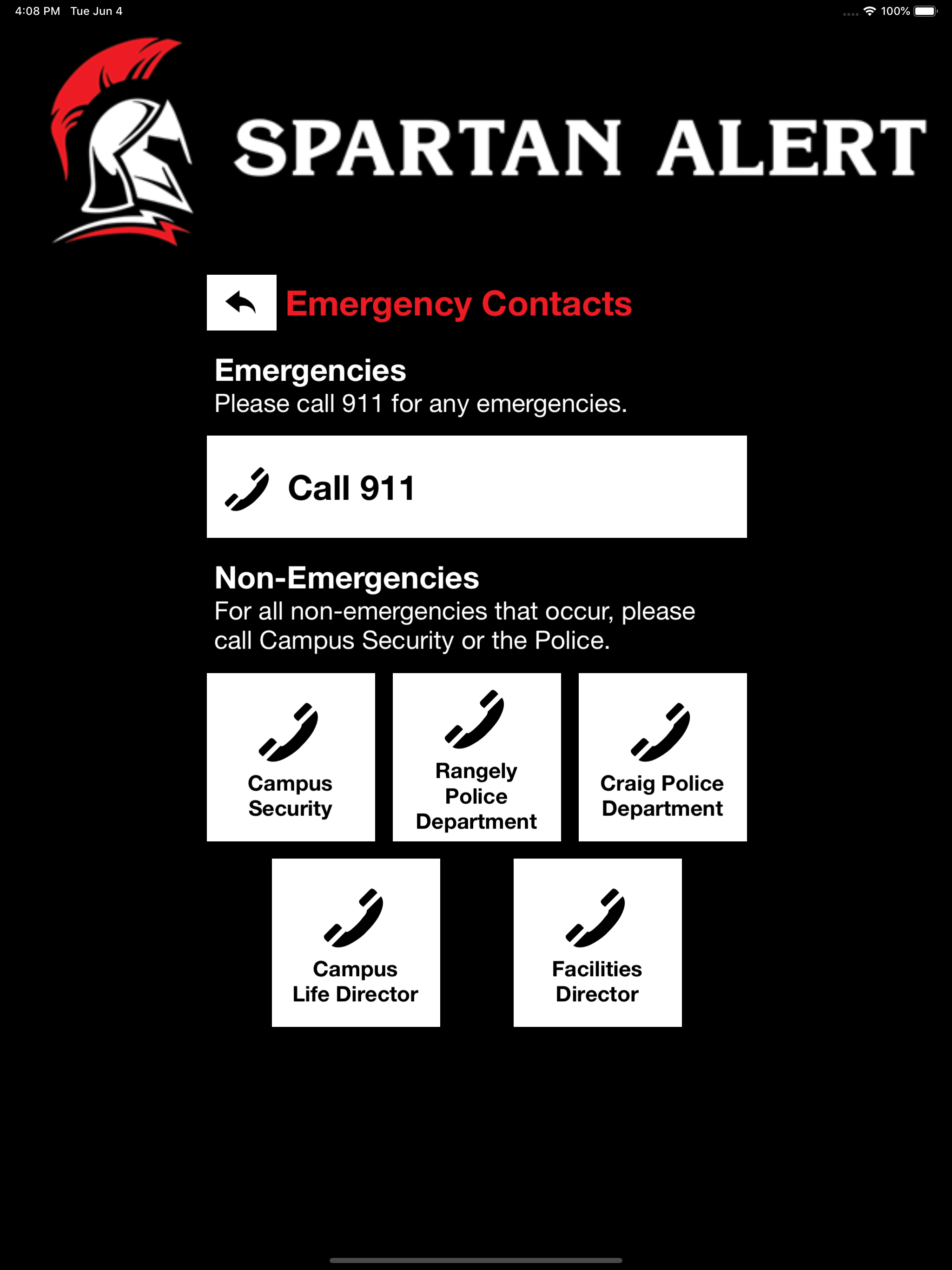 Spartan Alert screenshot 10